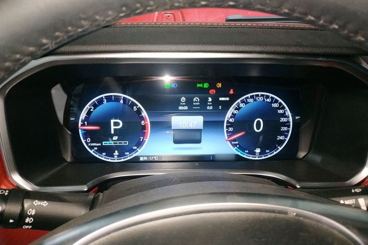 Used BAIC Off-Road BJ40 2023 2.0T Automatic Four-Wheel Drive Urban Hunter Edition Chivalrous Type Instrument Cluster
