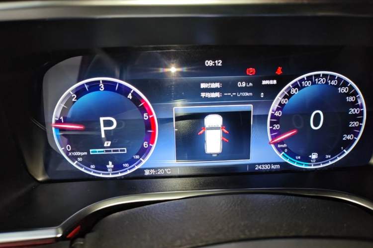 Used BAIC Off-Road BJ40 2023 2.0D Automatic Four-Wheel Drive Blade Hero Edition Adventurer Type Instrument Cluster
