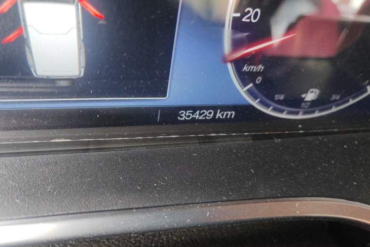 Used BAIC Off-Road BJ40 2023 2.0T Automatic Four-Wheel Drive Urban Hunter Edition Prestige Version Odometer Close Up