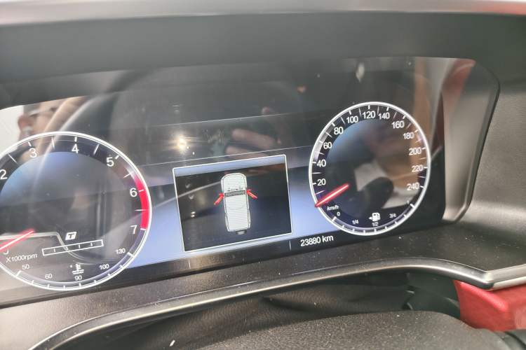 Used BAIC Off-Road BJ40 2023 2.0T Automatic Four-Wheel Drive Urban Hunter Edition Chivalrous Type Odometer Close Up