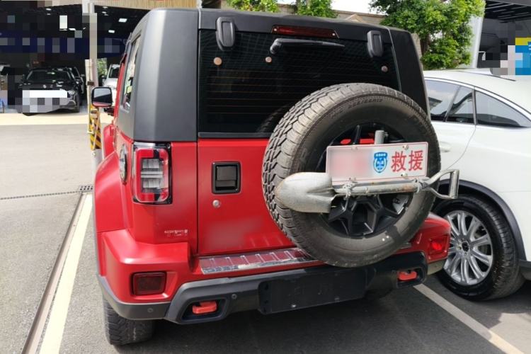 Used BAIC Off-Road BJ40 2023 2.0D Automatic Four-Wheel Drive Blade Hero Edition Adventurer Type Rear
