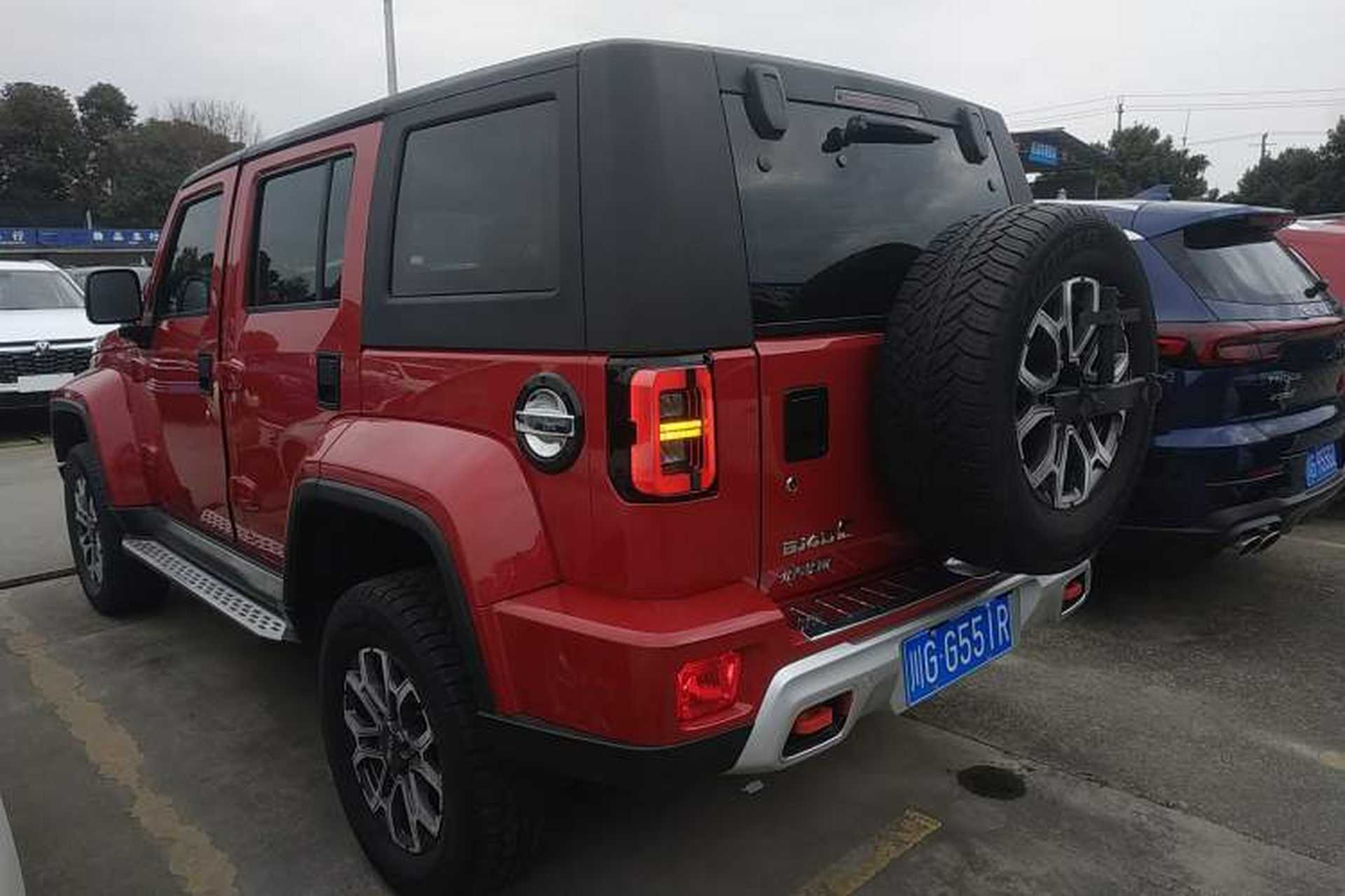 Used BAIC Off-Road BJ40 2023 2.0T Automatic Four-Wheel Drive Urban Hunter Edition Chivalrous Type Rear Left 45 Deg