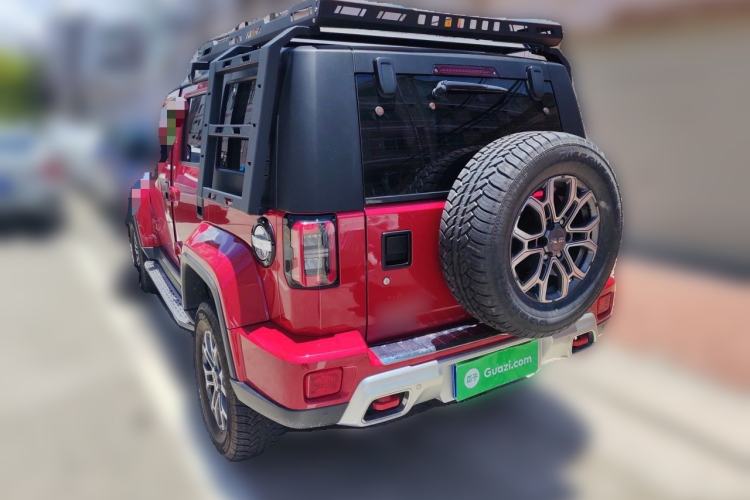 Used BAIC Off-Road BJ40 2023 2.0T Automatic Four-Wheel Drive Urban Hunter Edition Chivalrous Type Rear Left 45 Deg