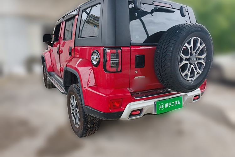 Used BAIC Off-Road BJ40 2023 2.0T Automatic Four-Wheel Drive Urban Hunter Edition Chivalrous Type Rear Left 45 Deg