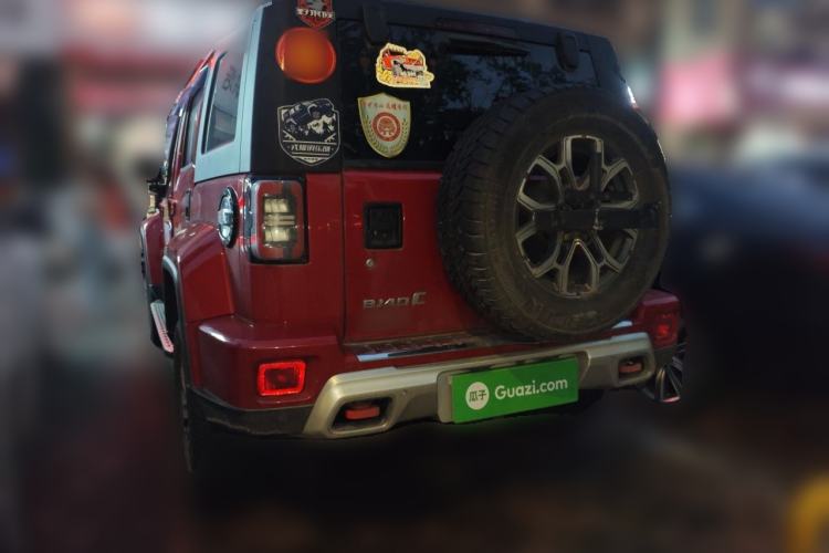 Used BAIC Off-Road BJ40 2023 2.0T Automatic Four-Wheel Drive Urban Hunter Edition Chivalrous Type Rear Left 45 Deg