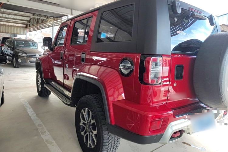 Used BAIC Off-Road BJ40 2023 2.0T Automatic Four-Wheel Drive Urban Hunter Edition Chivalrous Type Rear Left 45 Deg