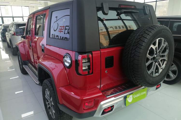 Used BAIC Off-Road BJ40 2023 2.0T Automatic Four-Wheel Drive Urban Hunter Edition Chivalrous Type Rear Left 45 Deg