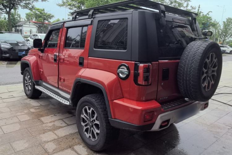 Used BAIC Off-Road BJ40 2023 2.0T Automatic Four-Wheel Drive Urban Hunter Edition Chivalrous Type Rear Left 45 Deg