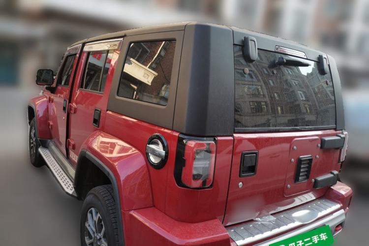Used BAIC Off-Road BJ40 2023 2.0T Automatic Four-Wheel Drive Urban Hunter Edition Chivalrous Type Rear Left 45 Deg