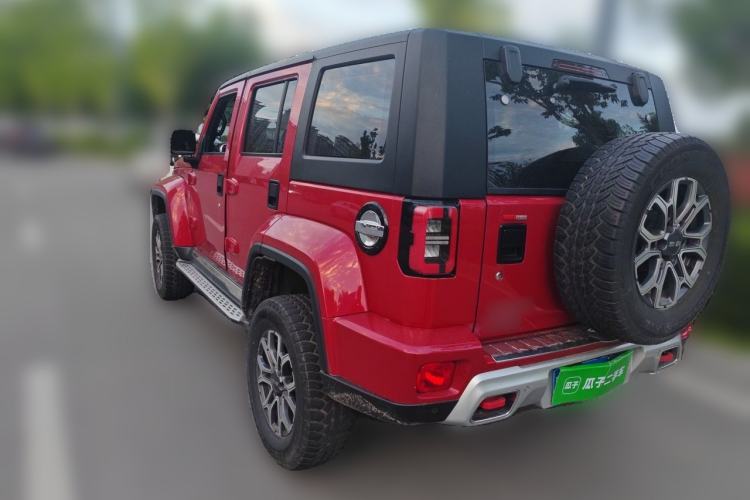Used BAIC Off-Road BJ40 2023 2.0T Automatic Four-Wheel Drive Urban Hunter Edition Chivalrous Type Rear Left 45 Deg