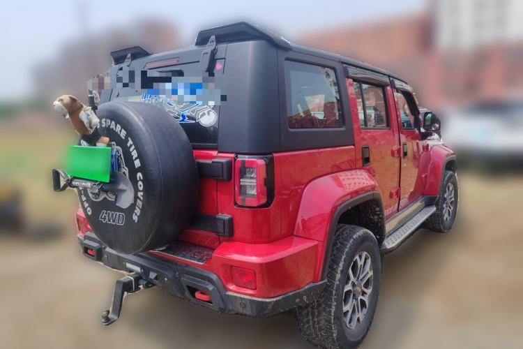 Used BAIC Off-Road BJ40 2023 2.0T Automatic Four-Wheel Drive Urban Hunter Edition Prestige Version Rear Right 45 Deg