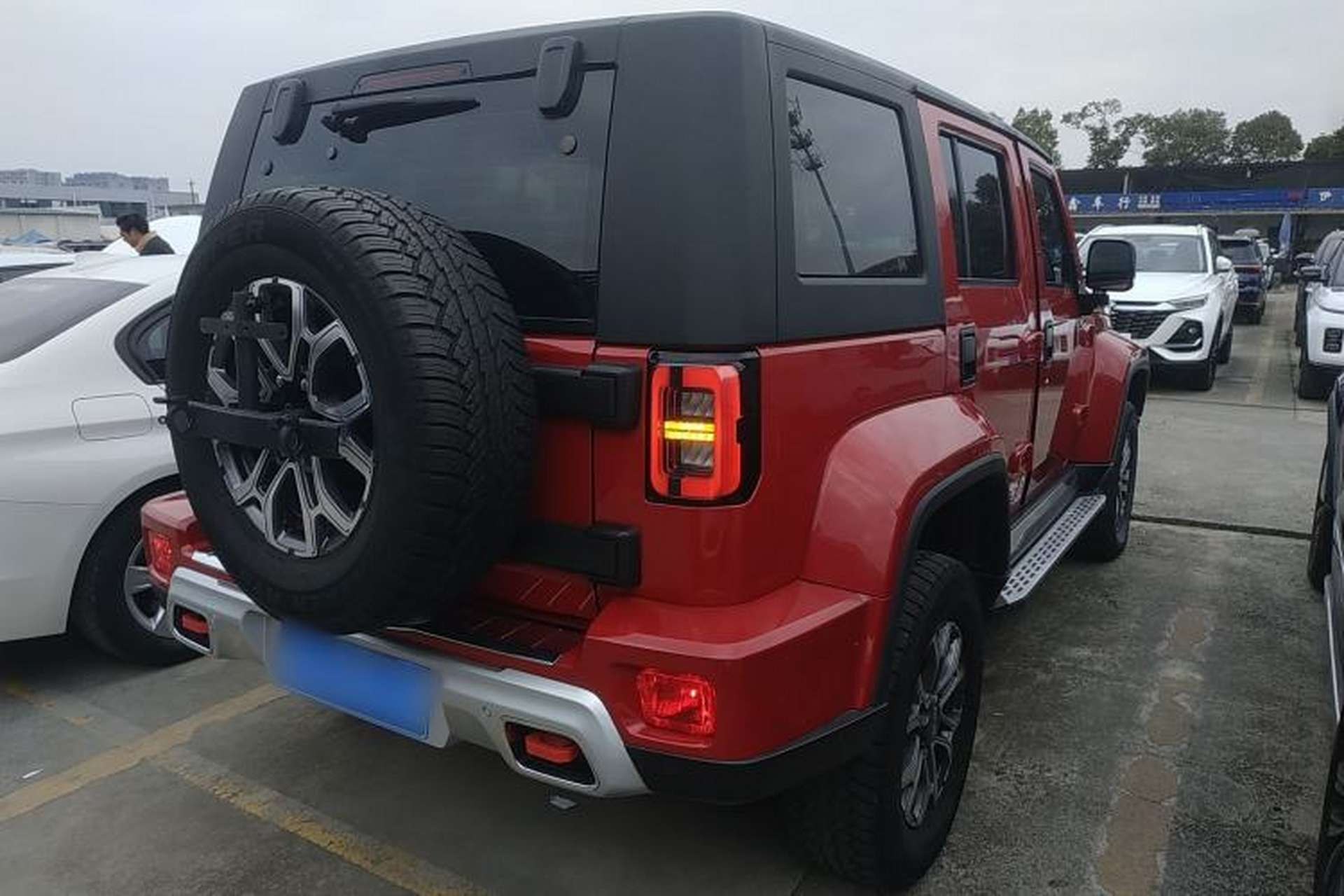 Used BAIC Off-Road BJ40 2023 2.0T Automatic Four-Wheel Drive Urban Hunter Edition Chivalrous Type Rear Right 45 Deg