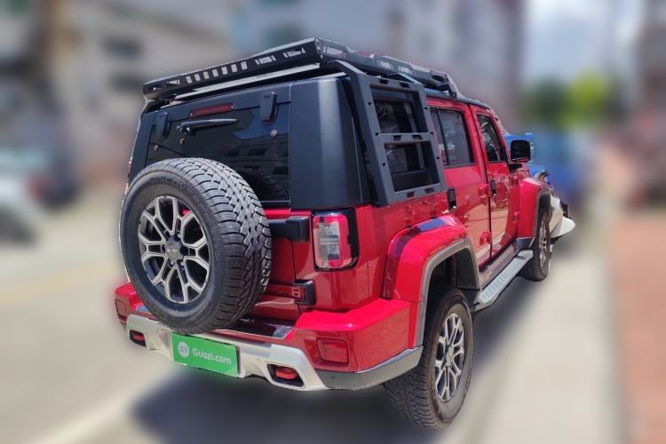 Used BAIC Off-Road BJ40 2023 2.0T Automatic Four-Wheel Drive Urban Hunter Edition Chivalrous Type Rear Right 45 Deg