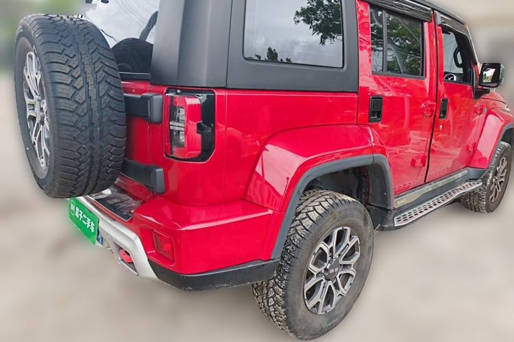 Used BAIC Off-Road BJ40 2023 2.0T Automatic Four-Wheel Drive Urban Hunter Edition Chivalrous Type Rear Right 45 Deg
