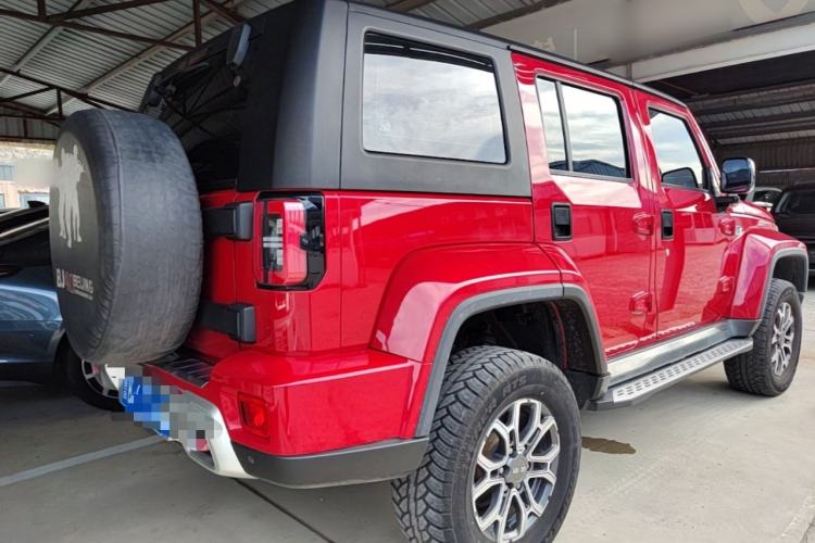 Used BAIC Off-Road BJ40 2023 2.0T Automatic Four-Wheel Drive Urban Hunter Edition Chivalrous Type Rear Right 45 Deg