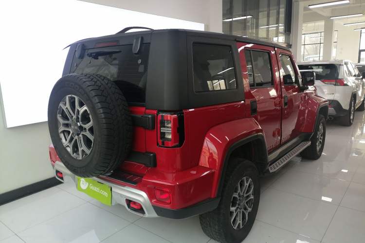 Used BAIC Off-Road BJ40 2023 2.0T Automatic Four-Wheel Drive Urban Hunter Edition Chivalrous Type Rear Right 45 Deg