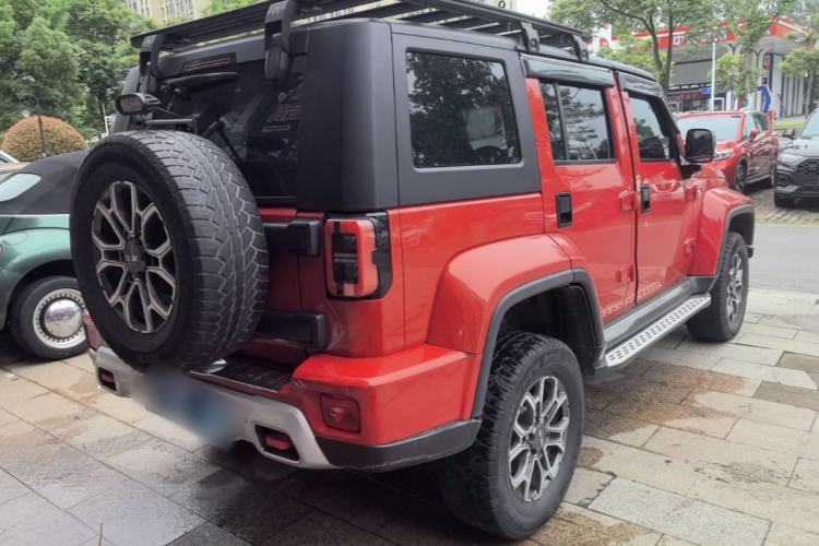 Used BAIC Off-Road BJ40 2023 2.0T Automatic Four-Wheel Drive Urban Hunter Edition Chivalrous Type Rear Right 45 Deg