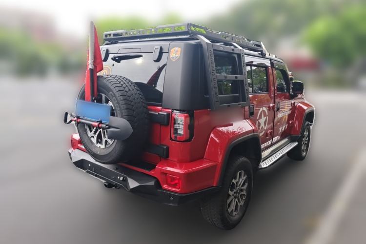Used BAIC Off-Road BJ40 2023 2.0T Automatic Four-Wheel Drive Urban Hunter Edition Chivalrous Type Rear Right 45 Deg