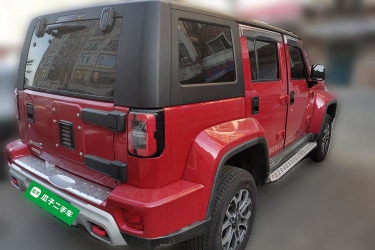 Used BAIC Off-Road BJ40 2023 2.0T Automatic Four-Wheel Drive Urban Hunter Edition Chivalrous Type Rear Right 45 Deg