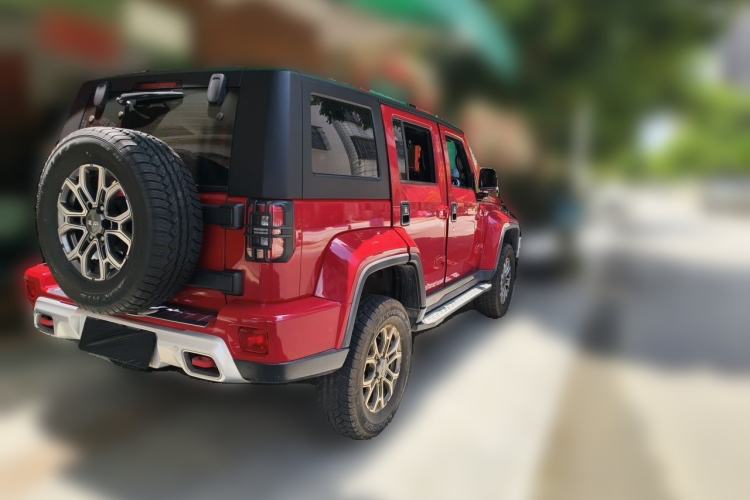 Used BAIC Off-Road BJ40 2023 2.0T Automatic Four-Wheel Drive Urban Hunter Edition Chivalrous Type Rear Right 45 Deg