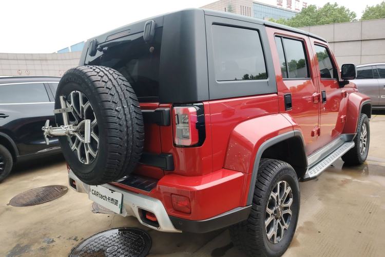 Used BAIC Off-Road BJ40 2023 2.0T Automatic Four-Wheel Drive Urban Hunter Edition Chivalrous Type Rear Right 45 Deg