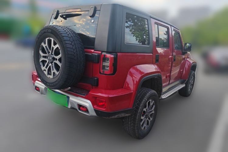 Used BAIC Off-Road BJ40 2023 2.0T Automatic Four-Wheel Drive Urban Hunter Edition Chivalrous Type Rear Right 45 Deg