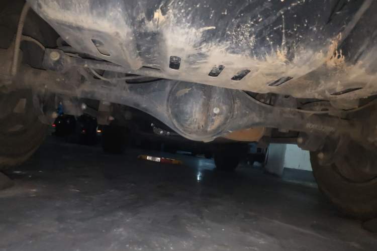 Used BAIC Off-Road BJ40 2023 2.0T Automatic Four-Wheel Drive Ring of the Tower Champion Edition Chassis Rear