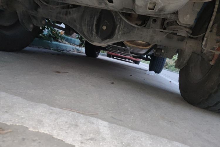 Used BAIC Off-Road BJ40 2023 2.0T Automatic Four-Wheel Drive Ring of the Tower Champion Edition Chassis Rear