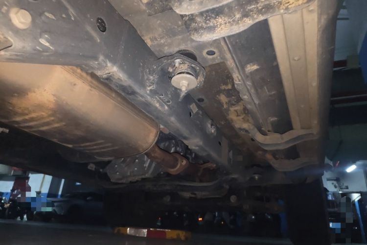 Used BAIC Off-Road BJ40 2023 2.0T Automatic Four-Wheel Drive Ring of the Tower Champion Edition Chassis Rear Right