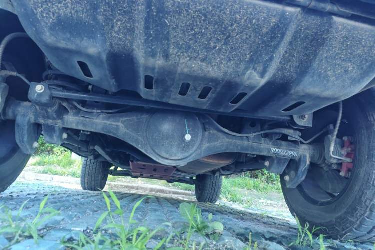 Used BAIC Off-Road BJ40 2023 2.0T Automatic Four-Wheel Drive Ring of the Tower Champion Edition Chassis Rear