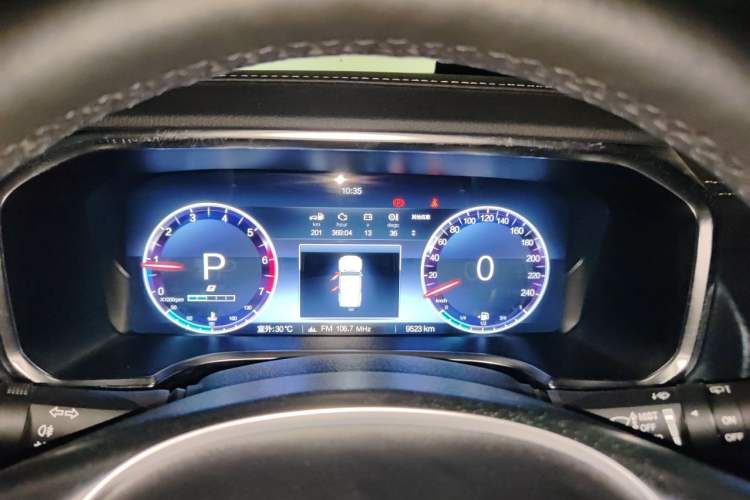 Used BAIC Off-Road BJ40 2023 2.0T Automatic Four-Wheel Drive Ring of the Tower Champion Edition Instrument Cluster