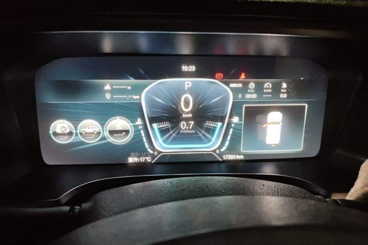 Used BAIC Off-Road BJ40 2023 2.0T Automatic Four-Wheel Drive Ring of the Tower Champion Edition Instrument Cluster