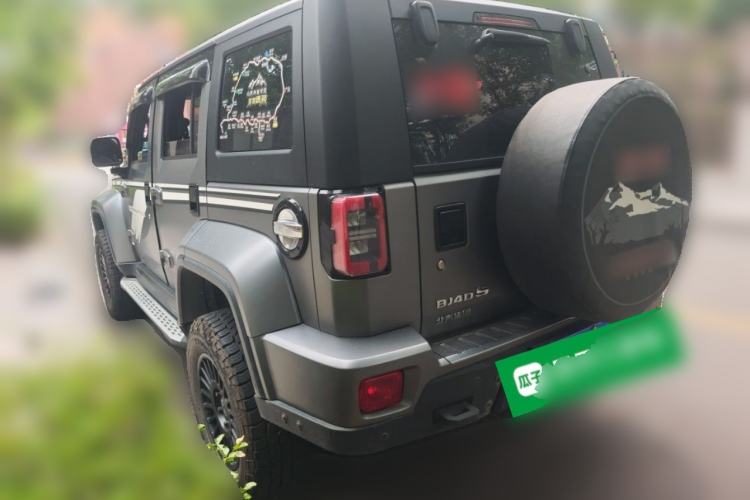 Used BAIC Off-Road BJ40 2023 2.0T Automatic Four-Wheel Drive Ring of the Tower Champion Edition Rear Left 45 Deg