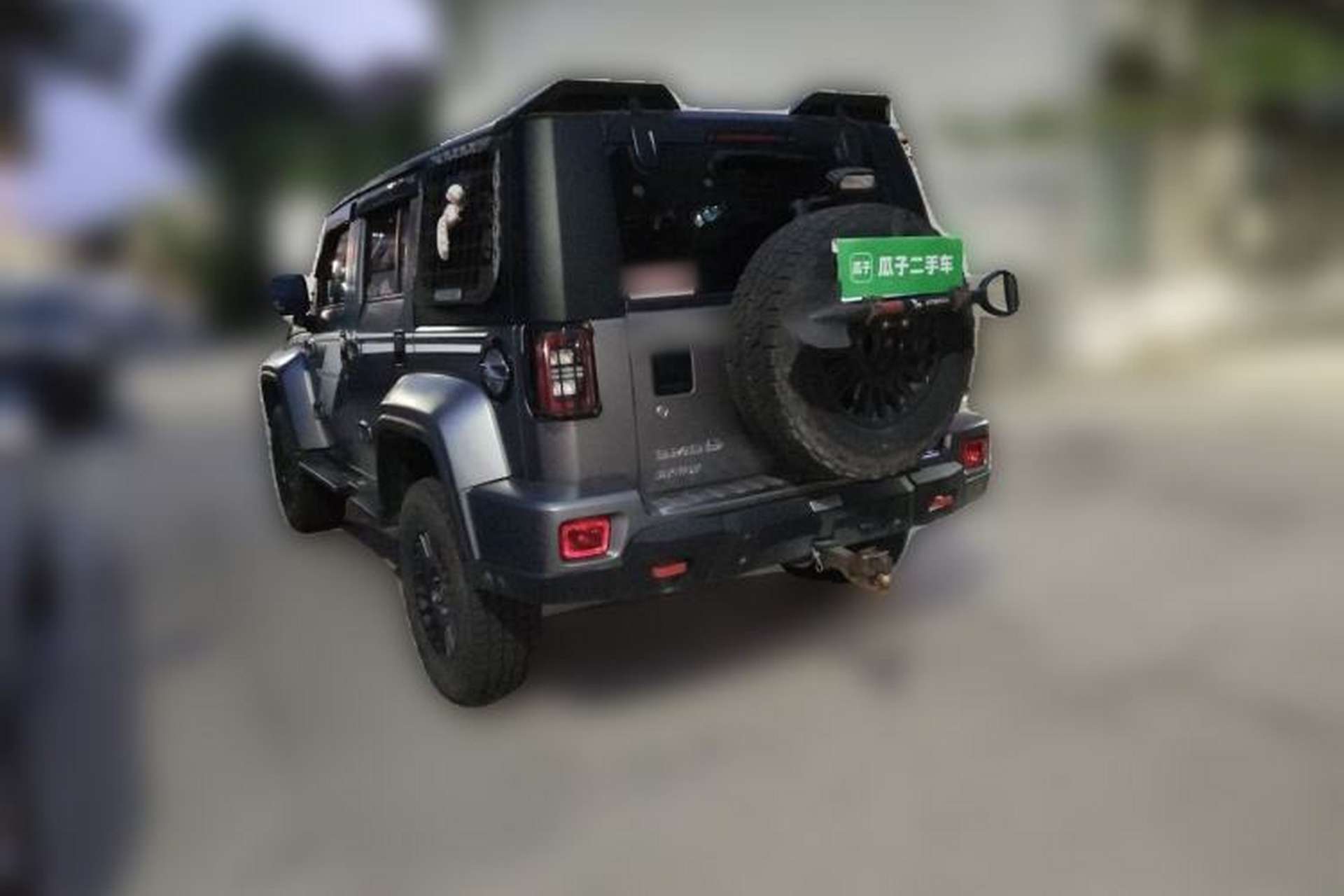 Used BAIC Off-Road BJ40 2023 2.0T Automatic Four-Wheel Drive Ring of the Tower Champion Edition Rear Left 45 Deg