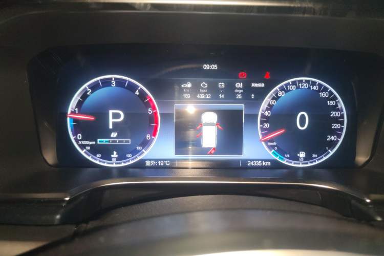 Used BAIC Off-Road BJ40 2023 2.0D Automatic Four-Wheel Drive Blade Hero Edition Adventurer Type Instrument Cluster