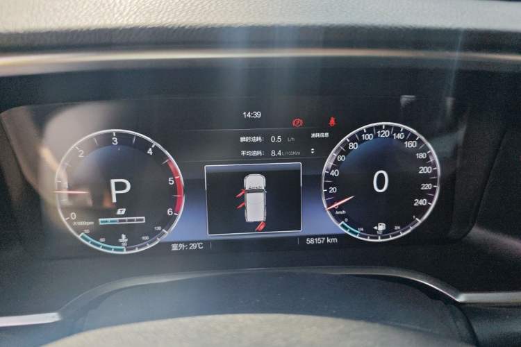 Used BAIC Off-Road BJ40 2023 2.0D Automatic Four-Wheel Drive Blade Hero Edition Adventurer Type Instrument Cluster