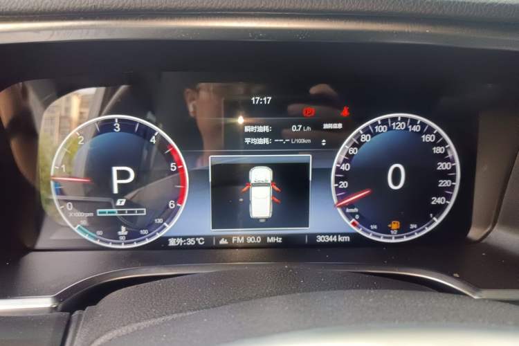 Used BAIC Off-Road BJ40 2023 2.0D Automatic Four-Wheel Drive Blade Hero Edition Adventurer Type Instrument Cluster