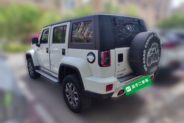 Used BAIC Off-Road BJ40 2023 2.0T Automatic Four-Wheel Drive Urban Hunter Edition Chivalrous Type Rear Left 45 Deg