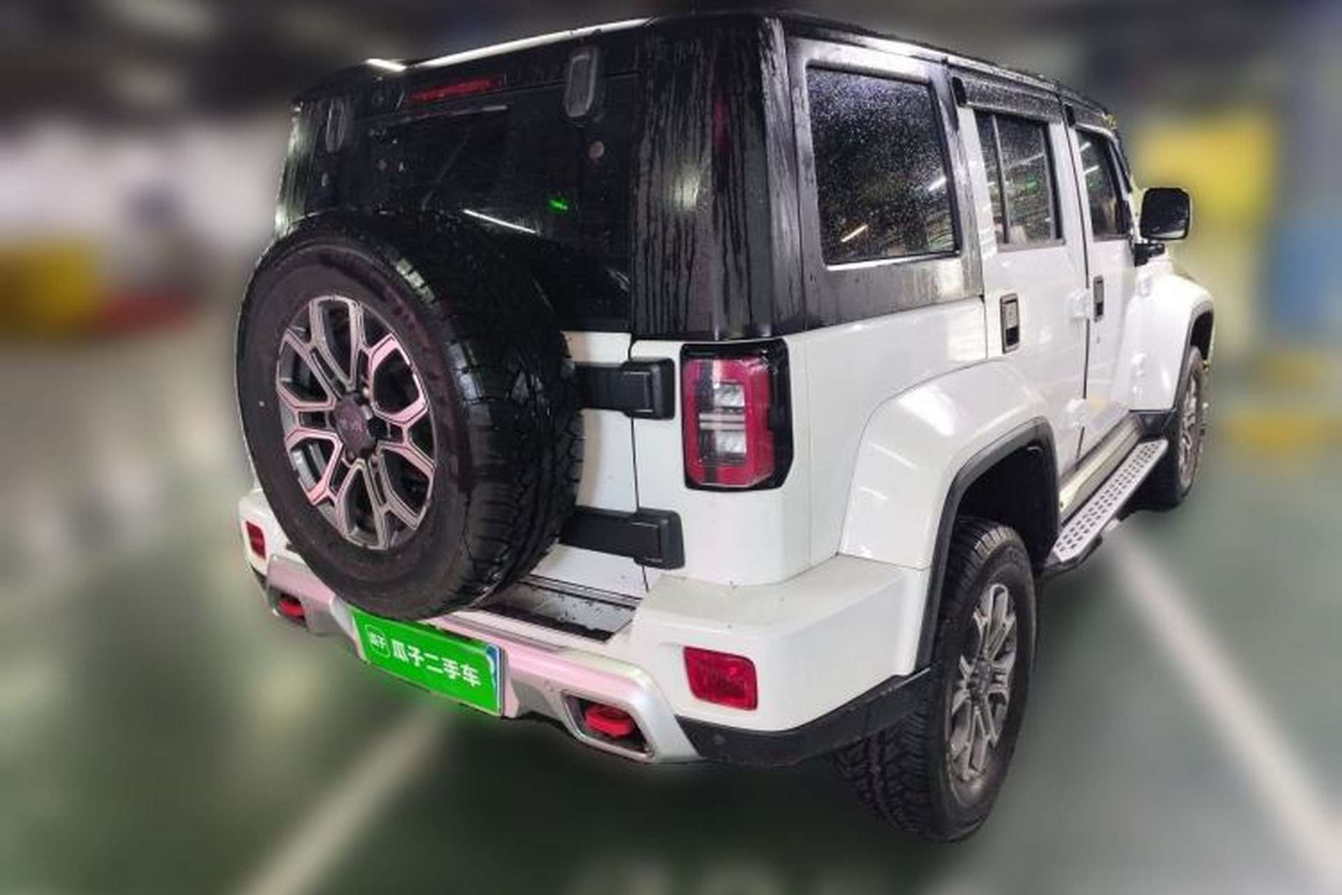 Used BAIC Off-Road BJ40 2023 2.0T Automatic Four-Wheel Drive Urban Hunter Edition Chivalrous Type Rear Right 45 Deg