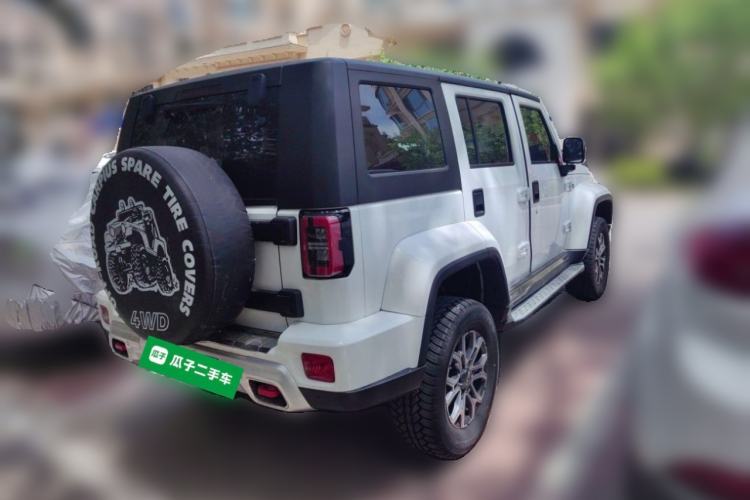 Used BAIC Off-Road BJ40 2023 2.0T Automatic Four-Wheel Drive Urban Hunter Edition Chivalrous Type Rear Right 45 Deg