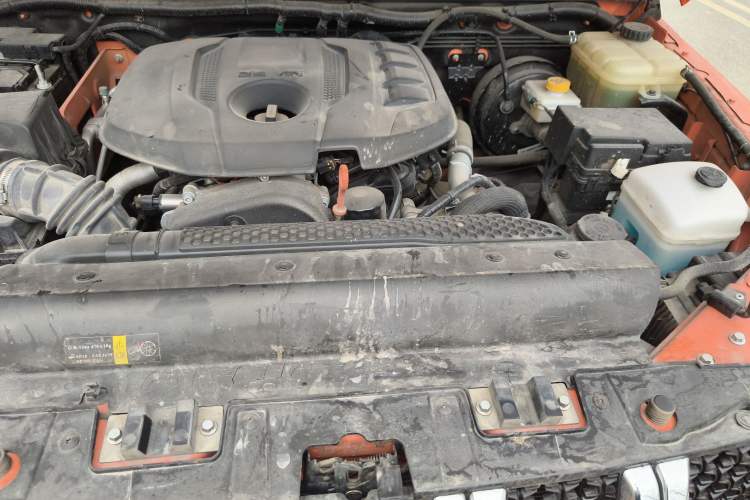 Used BAIC Off-Road BJ40 2023 2.0T Automatic Four-Wheel Drive Urban Hunter Edition Chivalrous Type Engine Bay