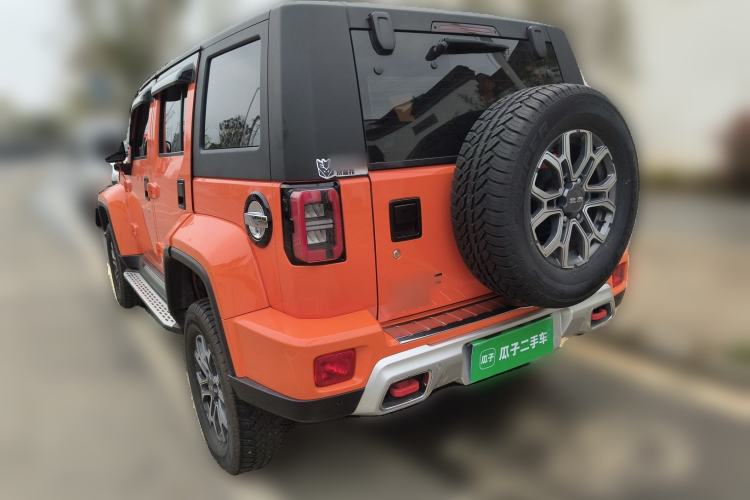 Used BAIC Off-Road BJ40 2023 2.0T Automatic Four-Wheel Drive Urban Hunter Edition Chivalrous Type Rear Left 45 Deg