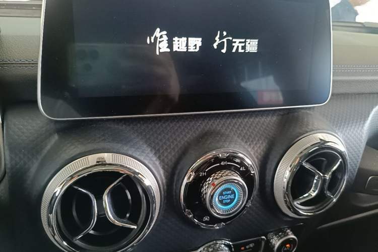 Used BAIC Off-Road BJ40 2024 2.0T Urban Hunter Honor Edition Audio And AC Panel