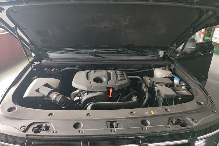 Used BAIC Off-Road BJ40 2024 2.0T All-New Urban Hunter Edition Chivalrous Style Engine Bay