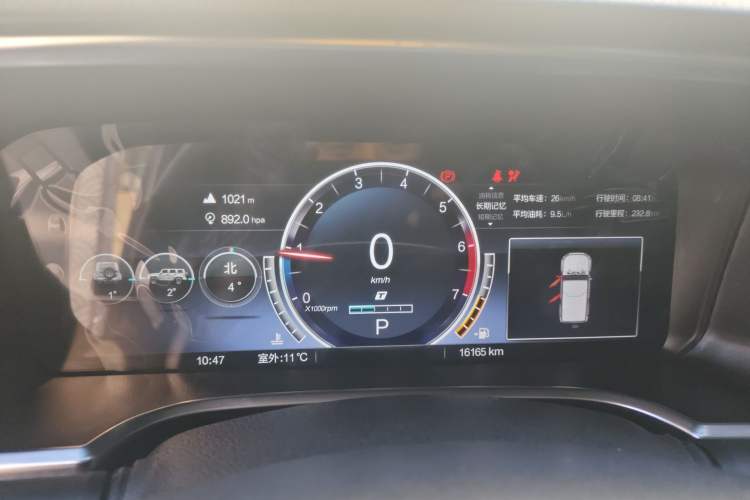 Used BAIC Off-Road BJ40 2024 2.0T Urban Hunter Honor Edition Instrument Cluster