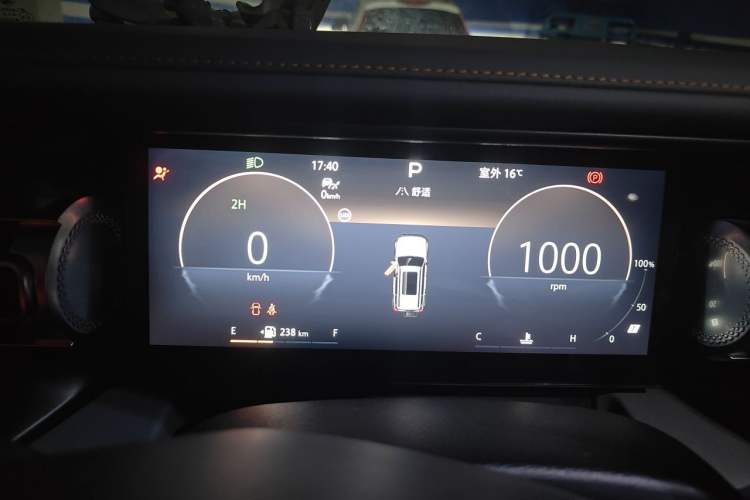 Used BAIC Off-Road BJ40 2024 2.0T All-New Urban Hunter Edition Chivalrous Style Instrument Cluster