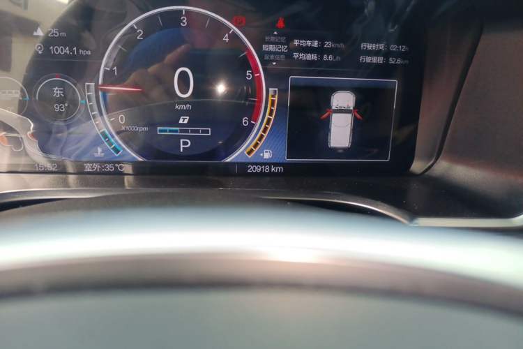 Used BAIC Off-Road BJ40 2024 2.0D Blade Hero Glory Edition Odometer Close Up