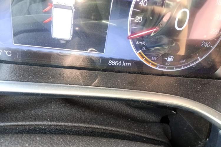 Used BAIC Off-Road BJ40 2024 2.0T Urban Hunter Honor Edition Odometer Close Up