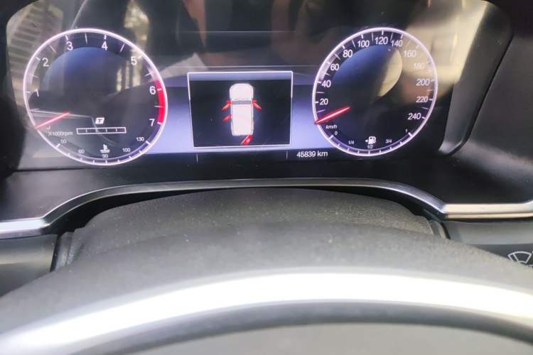 Used BAIC Off-Road BJ40 2024 2.0T Urban Hunter Honor Edition Odometer Close Up