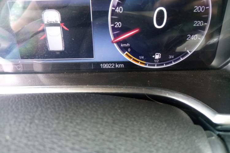 Used BAIC Off-Road BJ40 2024 2.0T Urban Hunter Honor Edition Odometer Close Up